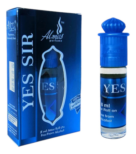 Perfume Sin Alcohol 8 Ml Yes Sir