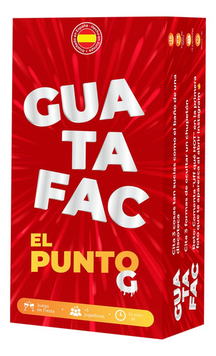 Guatafac El Punto G-juego De Mesa Español!!