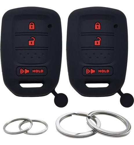 2pcs Silicone 3 Buttons Key Fob Cover Remote   Keyle...