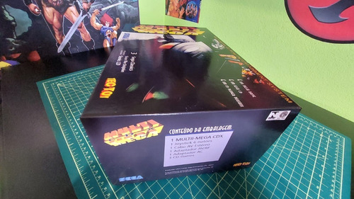 Caixa Videogame Multi Mega Sega Cdx Ótima Qualidade