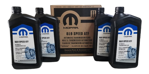 10lts Aceite Transmisión Automática Mopar 8&9speed Atf 946ml