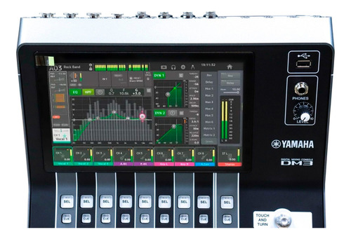 Consola Digital Yamaha Dm3 Con Protocolo Dante