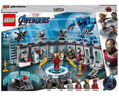 Lego Avengers 76125 Iron Man Salon De Armaduras