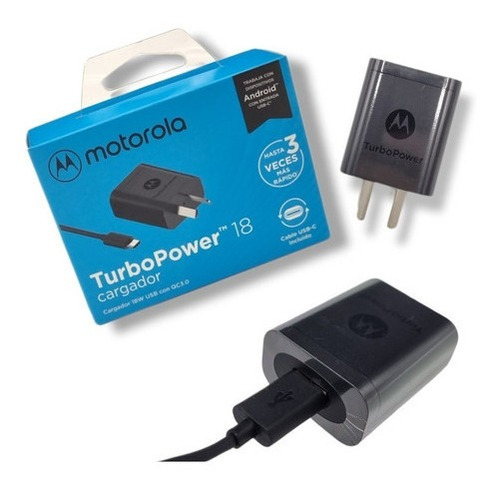 Motorola Cargador Pared Turbopower 18w Type C Sjsc56-c