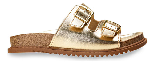 Sandália Casual Para Meninas Com Fivelas Molekinha
