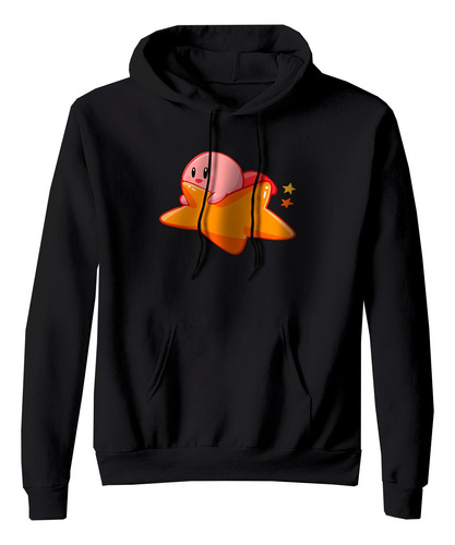 Sudadera Con Gorro Kirby Estrella Videojuegos Old School