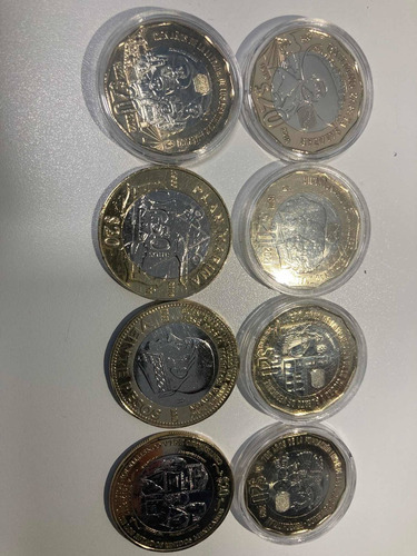 Colección De Monedas Conmemorativas De $ 20 Pesos