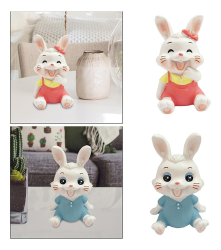 Estatua De Conejo, Colección De Figuritas De Conejo