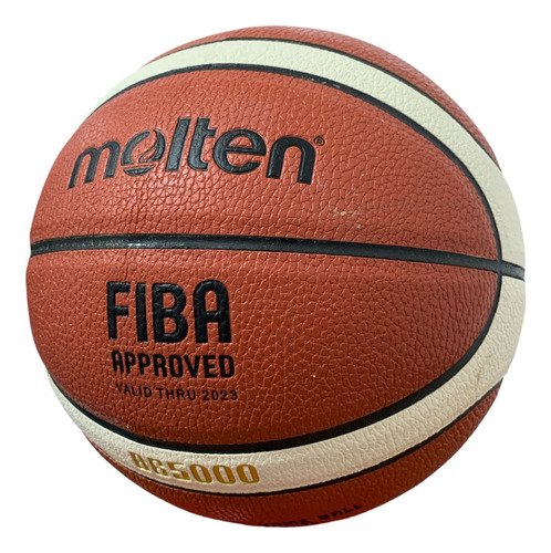 Balón De Baloncesto Molten Bg5000 N° 7 Cuero Premium 