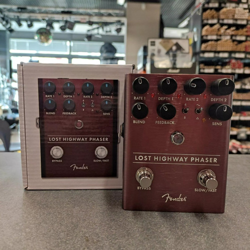 Pedal Efecto Fender Lost Highway Phaser Para Guitarra