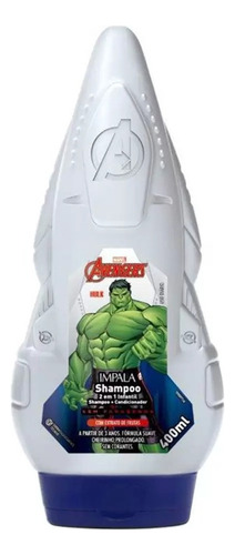 Shampoo 2 Em 1 Infantil Marvel Hulk 400ml  Impala