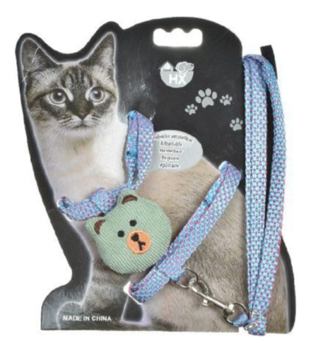 Arnés Para Gato Arnes Con Oso + Correa / Codystore