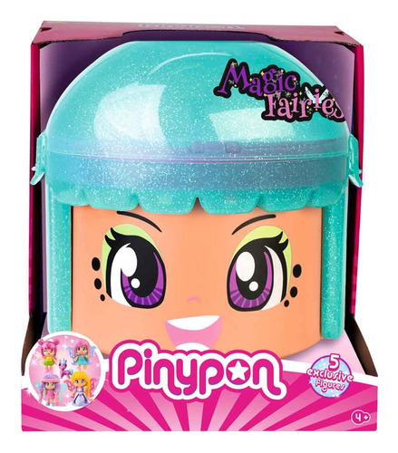 Pinypon Cabeza Mágica Fairies 5 Figuras Exclusivas