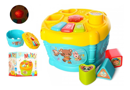 Juguete Bebe Musical Encastre Didactico Chimstar Babymovil