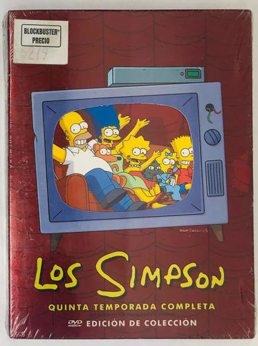 Los Simpson Temporada 5 Nueva Y Sellada Retromx (Usado)