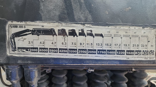 Grua Hiab 300 E-5 De 12ton