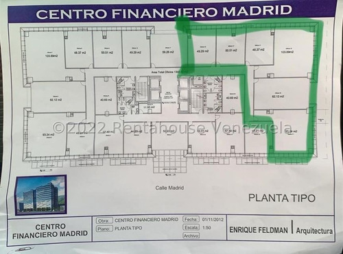 Imagen 18 de 18 de Oficinas Con Una Hermosa Vista En Venta Las Mercedes Mls #22-18629