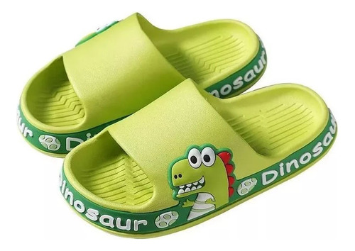 Zapatillas Dinosaurio Niños Verano Lindo Dibujos Animados Su