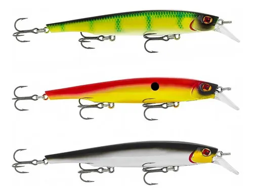 Isca Sebile Action First Star Shiner Tucunaré Dourado Traíra Cor Lime Perch