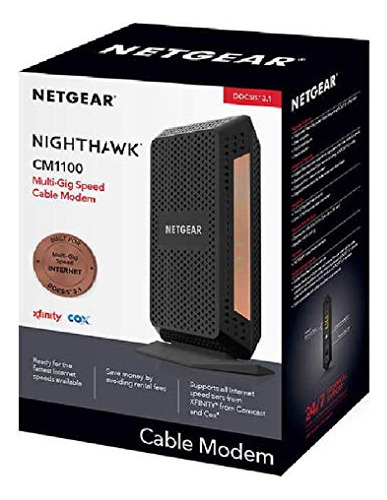 Nighthawk Cm1100 Docsis 3.1 Cable Modem Renovado