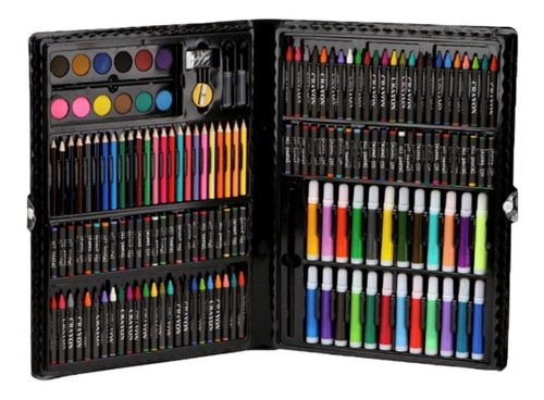 Set De Arte Maleta 168 Piezas Lápices Para Colorear