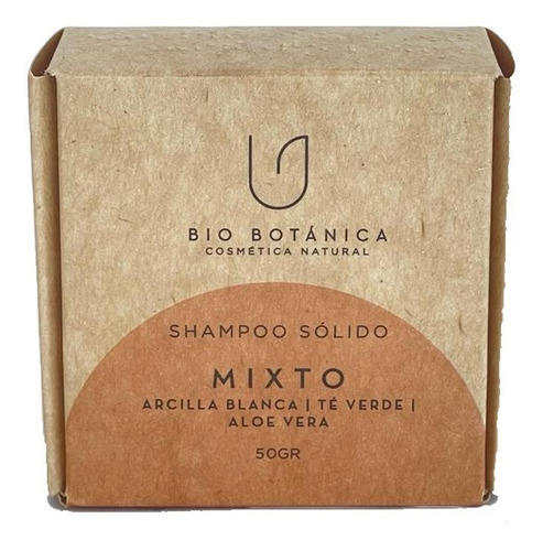 Imagen 1 de 2 de Shampoo Solido Seco Vegano Natural Biobotanica