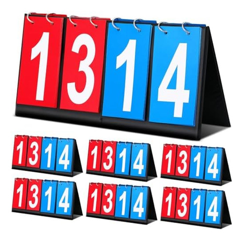 Juego De 6 Marcadores Portátiles Con 4 Marcadores Digitales