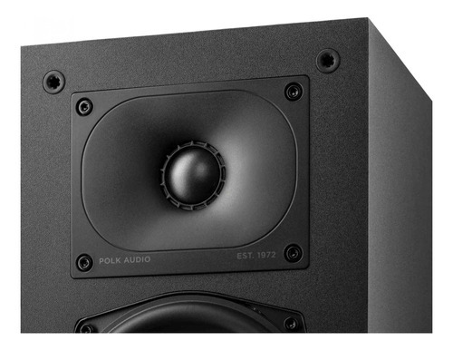 Estantería Polk Audio Monitor Xt15 Par, color negro medianoche