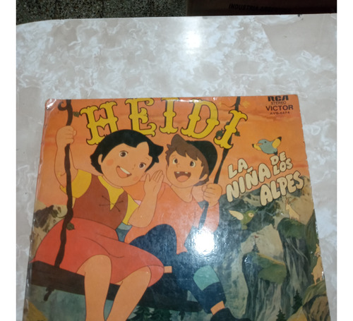 Heidi La Niña De Los Alpes Disco Lp Vinilo Rca Año 1977