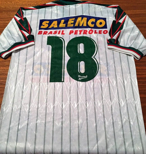Camisa Portuguesa 1998 Usada Jogo #18 Rhummel Branca