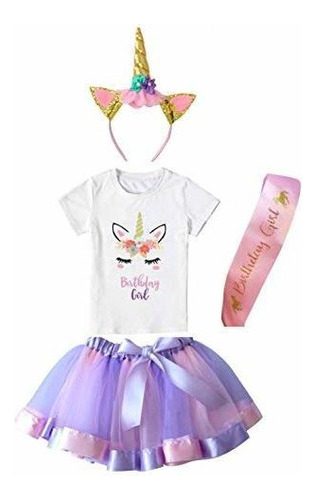 Doctor Unicorn - Falda De Tutu En Capas Con Camiseta De Unic