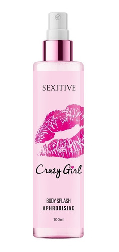 Body Splash Crazy Girl Perfume Femenino Mujer Sexitive