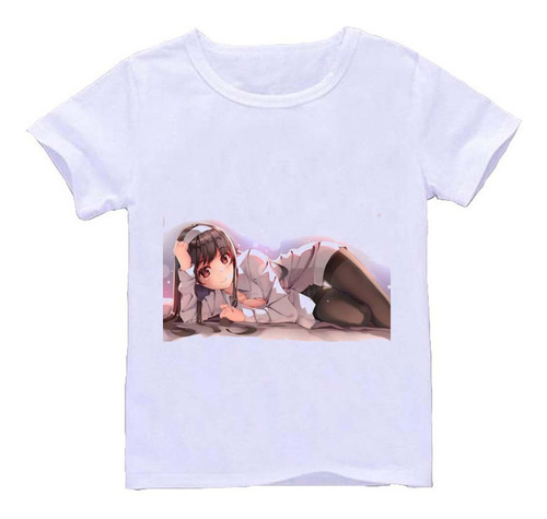 Remera Blanca Adultos Don't Toy With Me Miss Nagatoro R89