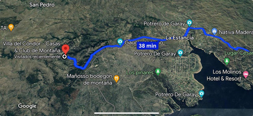 Lote Esquina Sobre Av. Principal Villa Del Condor¡