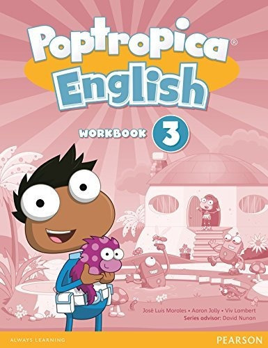 Poptropica English (Ame) 3 - Workbook + Cd, de Jolly, Aaron. Editorial Pearson, tapa blanda en inglés americano, 2017