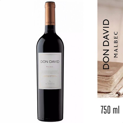 Vino Tinto Don David Malbec El Esteco