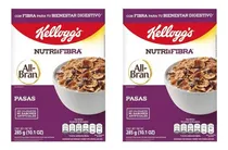 Comprar Cereal All Bran Nutri Fibra Pasas Kellogg's 285 Gr 2 Pzas