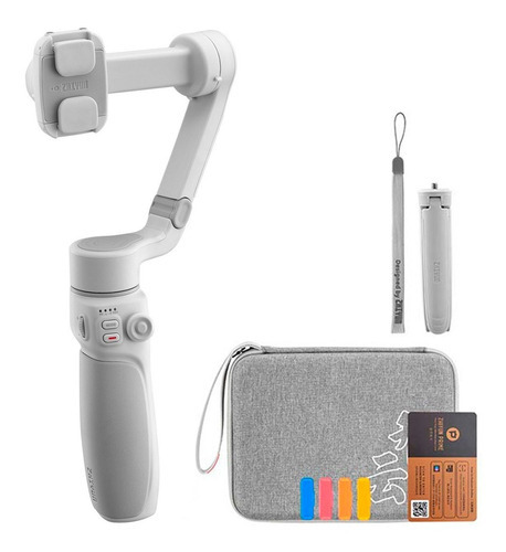 Estabilizador Celular Gimbal Zhiyun Smooth Q4 Tripode Combo Color Blanco