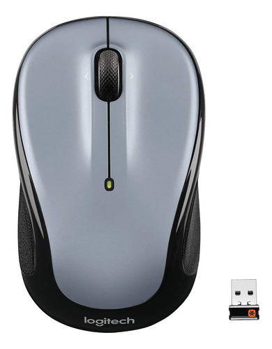 Ratón Inalámbrico Logitech M Plateado