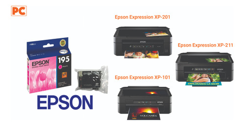 Cartucho Epson Original 195-i Todos Colores Xp-101 201 211 