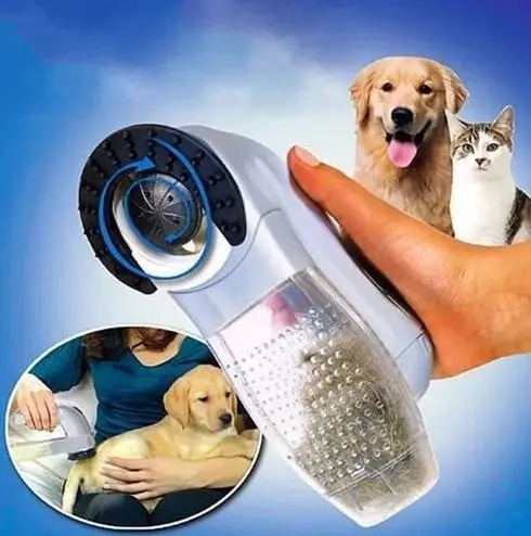 Cepillo Saca Pelos Para Mascotas Aspiradora + Cepillo Ropa | MercadoLibre