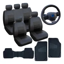 Comprar Funda Cubre Asiento Auto + Cubre Volante + Alfombra 3 Pzas