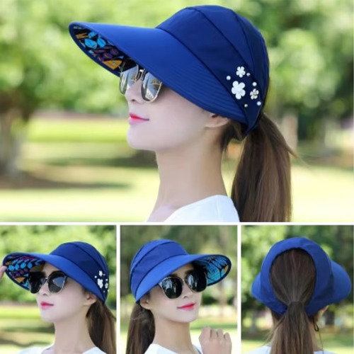 Sombrero Con Visera Ala Ancha Playa Deporte Contra El Sol Uv