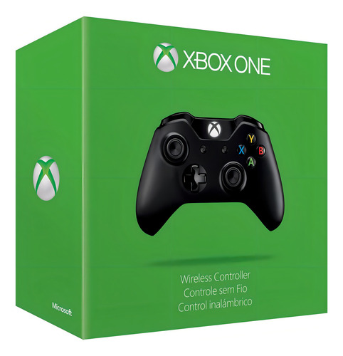 Controlador de joystick inalámbrico Microsoft Xbox One, negro