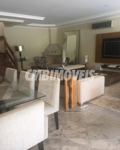 Imagem 5 de 21 de Casa Em Condomínio Fechado À Venda 4 Dormitórios No Alphaville Em Campinas - Cf01294 - Cf01294 - 69235240