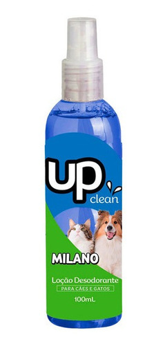 Loção Desodorante Colonia 120ml Pet Cães Gatos - Up Clean