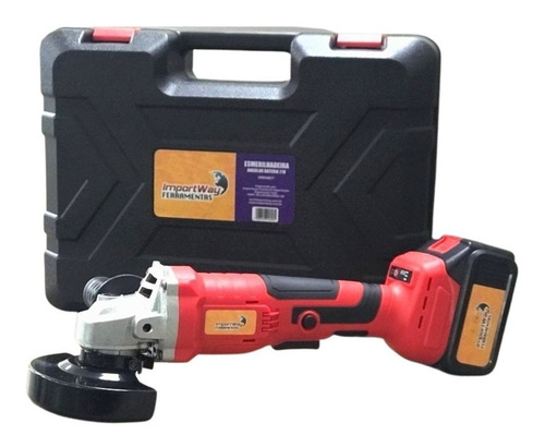 Esmerilhadeira Angular A Bateria 21v Importway Com Maleta