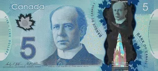 Grr-billete De Canadá 5 Dollars 2013, Astronauta - Polímero!