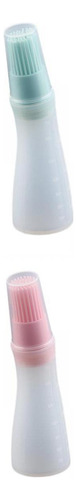 2 Uds. De Cepillos Para Botellas De Aceite De Silicona Con