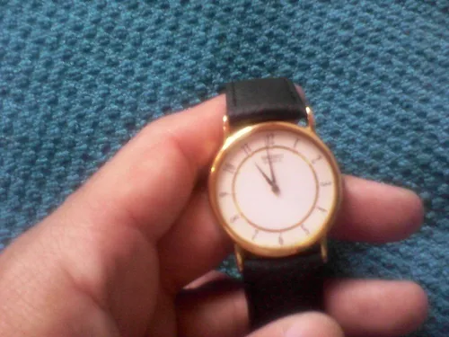 Reloj Seiko Con Baño De Oro.